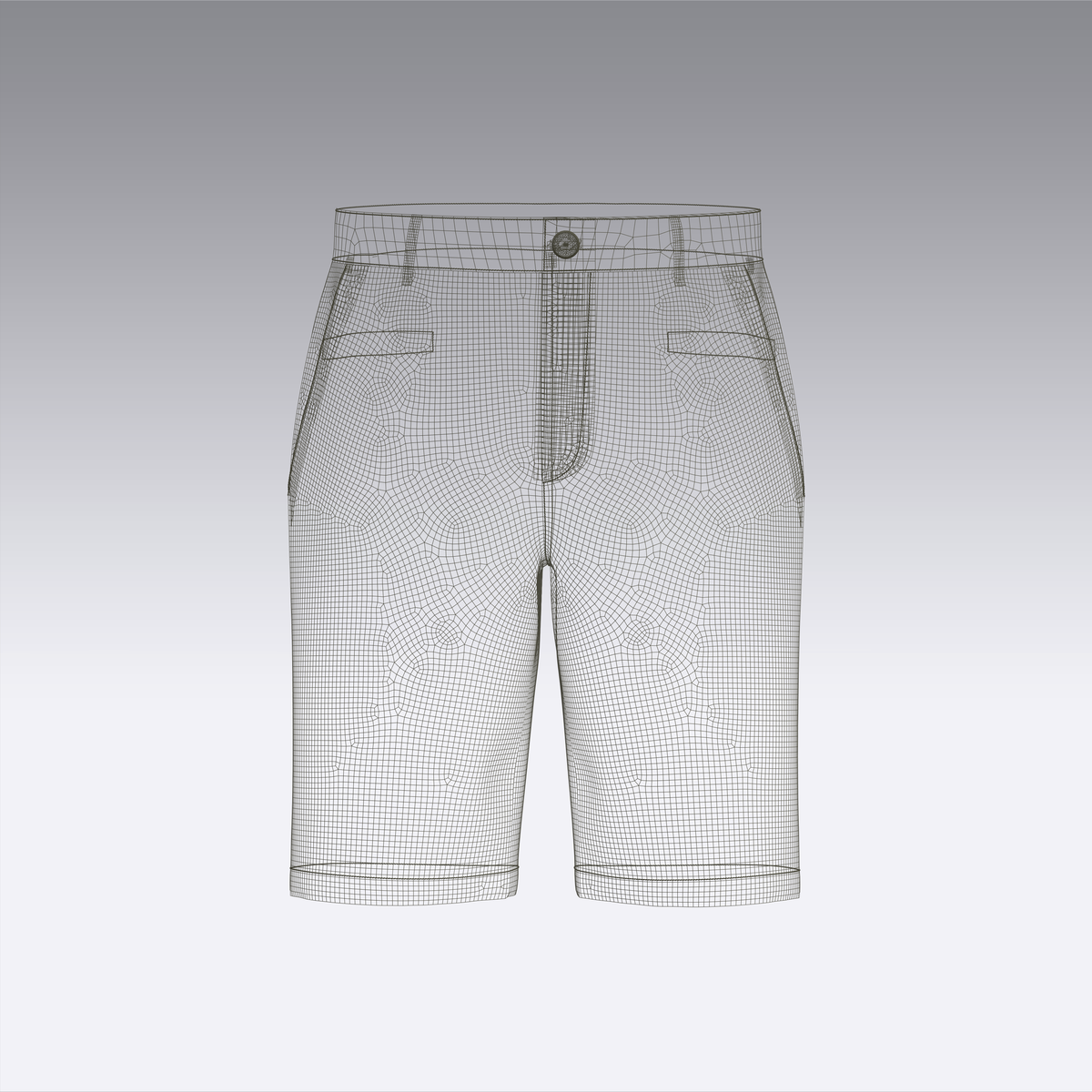 Summer Shorts 3d Model Marvelous Designer-Clo3d-fbx-obj-Zprj