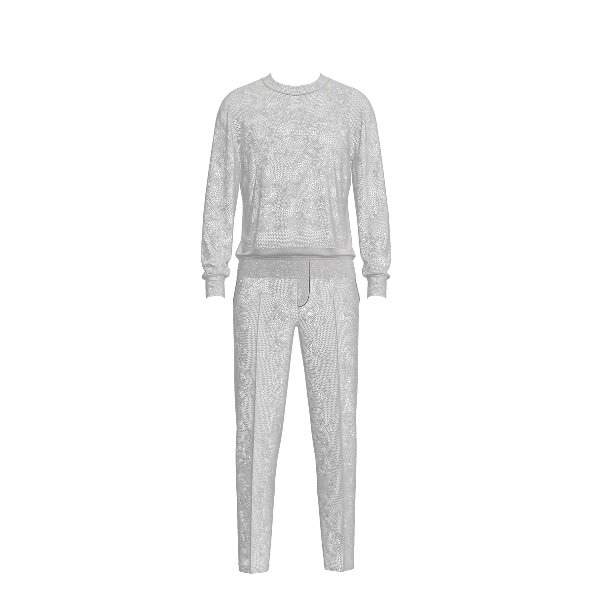 Male Sweatshirt and Pant Outfit 3d Model Marvelous Designer-Clo3d-fbx-obj-Zprj