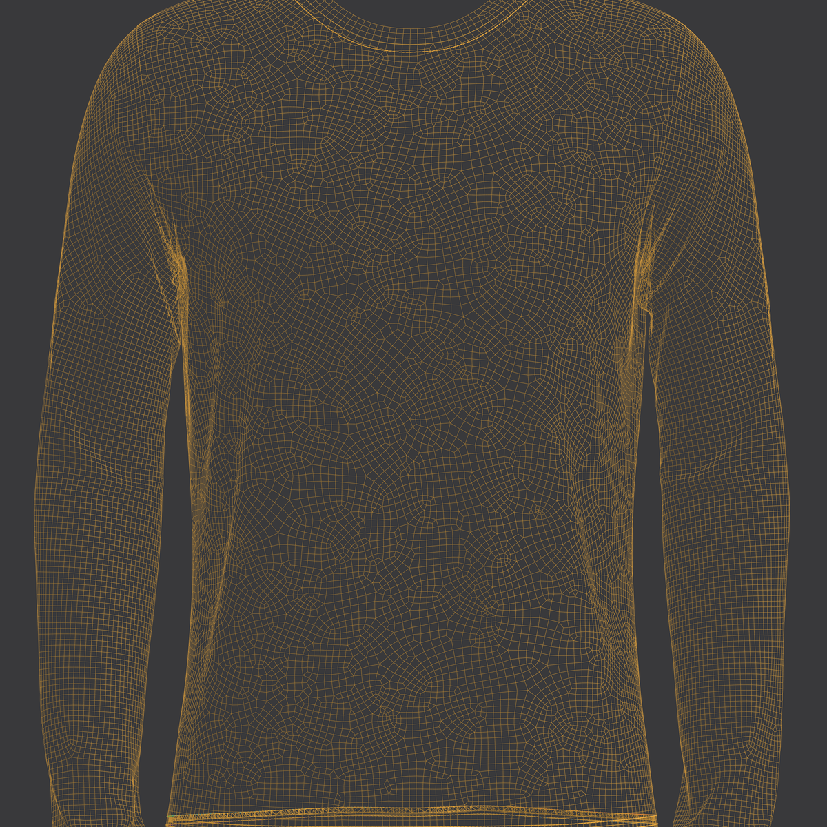 Men's Jersey 3d Model Marvelous Designer-Clo3d-fbx-obj-Zprj