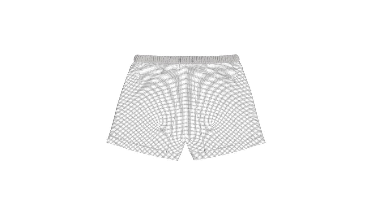 Heavy Fleece Soccer Short 3d Model Marvelous Designer-Clo3d-fbx-obj-Zprj