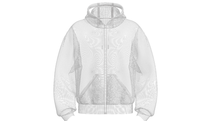Male Front Zip Oversized Hoodie 3d Model Marvelous Designer-Clo3d-fbx-obj-Zprj