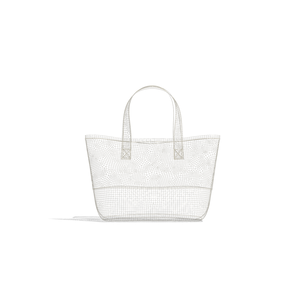 Tote Bag 3d Model Marvelous Designer-Clo3d-fbx-obj-Zprj