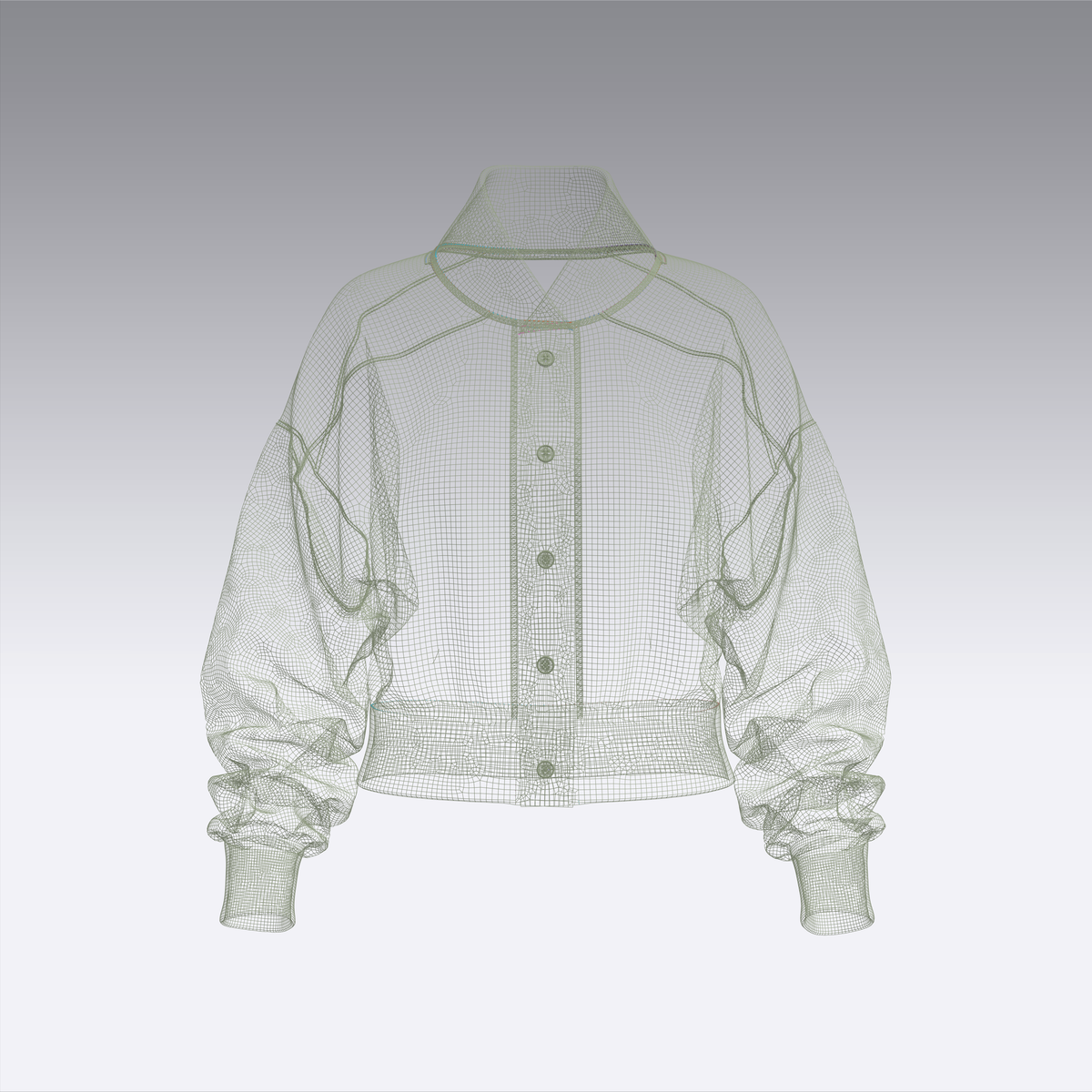 Women's Bomber Jacket 3d Model Marvelous Designer-Clo3d-fbx-obj-Zprj