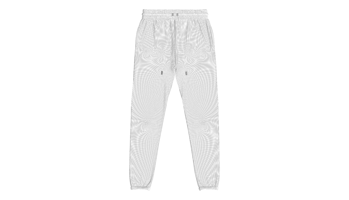Fleece Sweatpant 3d Model Marvelous Designer-Clo3d-fbx-obj-Zprj