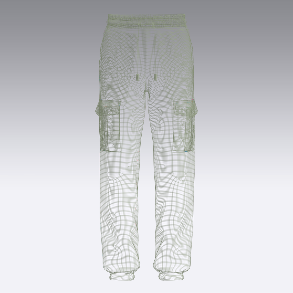Male Cargo Pant 3d Model Marvelous Designer-Clo3d-fbx-obj-Zprj