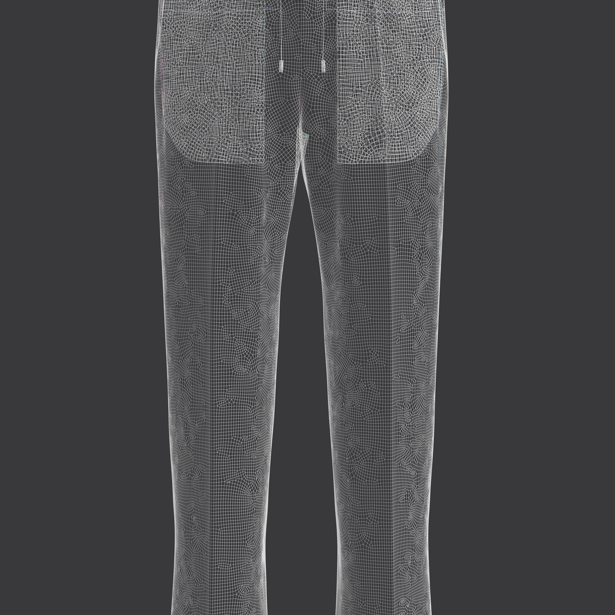 Men' Track Pant 3d Model Marvelous Designer-Clo3d-fbx-obj-Zprj