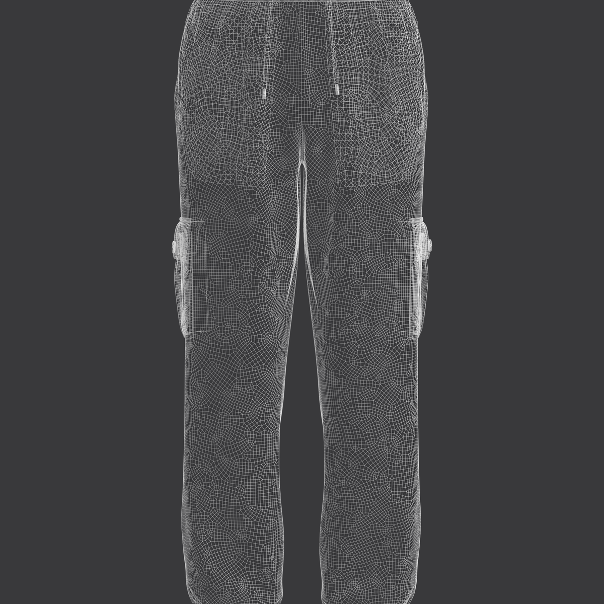 Men's Oversize Jogger Pocket 3d Model Marvelous Designer-Clo3d-fbx-obj-Zprj