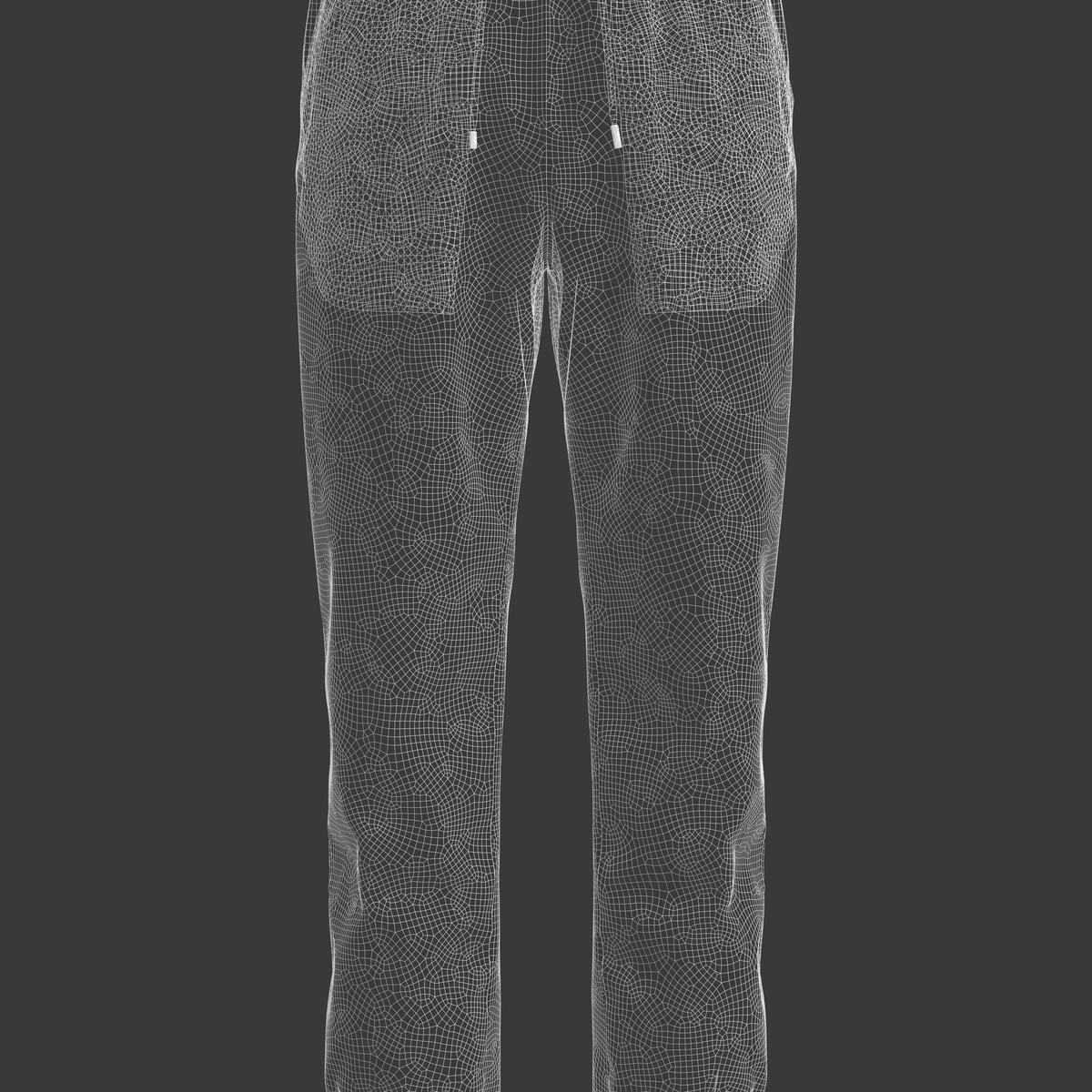 Men's Jogger Elastic 3d Model Marvelous Designer-Clo3d-fbx-obj-Zprj