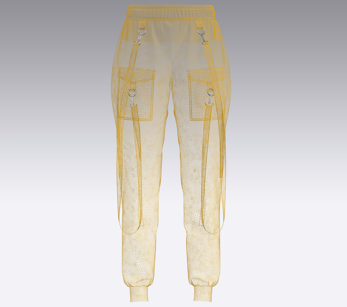 Women's Cargo Pant 3d Model Marvelous Designer-Clo3d-fbx-obj-Zprj