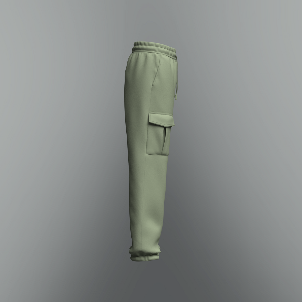 Male Cargo Pant 3d Model Marvelous Designer-Clo3d-fbx-obj-Zprj