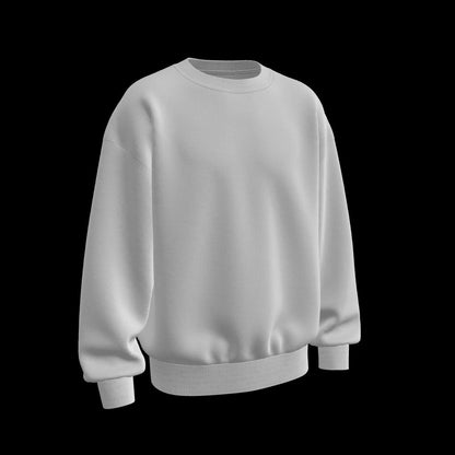 Men's Oversize Sweatshirt 3d Model Marvelous Designer-Clo3d-fbx-obj-Zprj